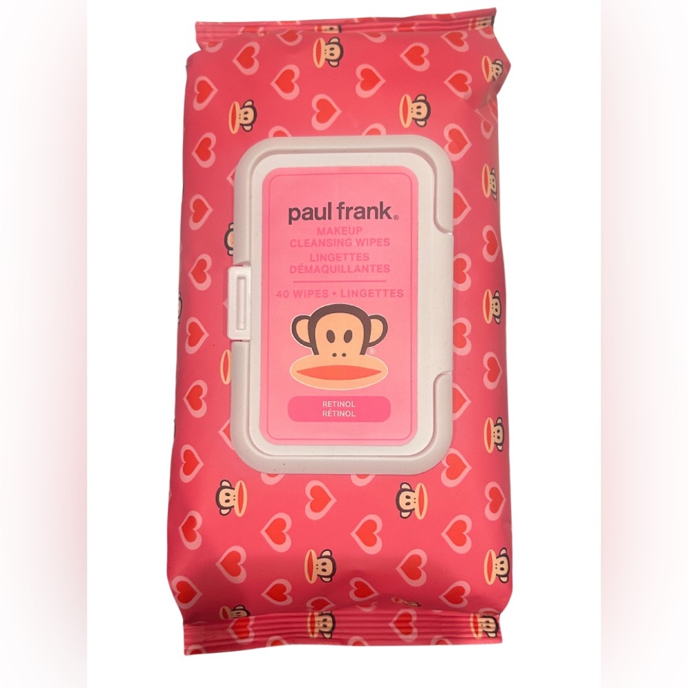 Paul Frank Makeup Cleansing Wipes | Set of 2 Packs | Retinol & Aloe | New - Picture 6 of 7